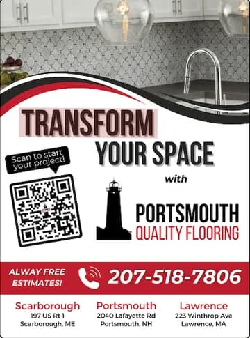 Flooring company ad